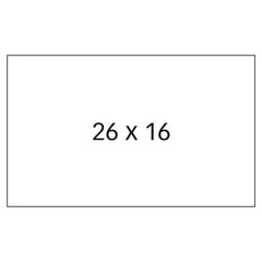 ETIQUETA ROLLO 26X16 BLANCO REMOVIBLE PACK 6 UNID 1000 UNID | 1 UNIDADES | (APLI)