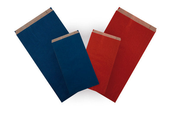 SOBRES PAPEL KRAFT ROJO 18 X 32 + 6 CM EN CAJA DE 250 UDS | 1 UNIDADES | (APLI)