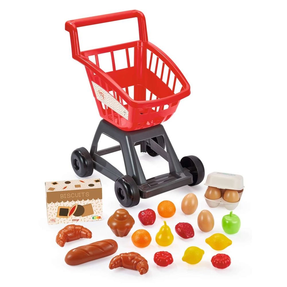 CARRITO CON ACCESORIOS COMIDITAS 100%CHEF | SIMBA TOYS | 1 UNIDAD | 3280250012054