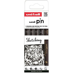 Set Rotulador Calibrado Uniball Pin 5 Uds Sketching | Uni-Ball | Pack 1 Unidades