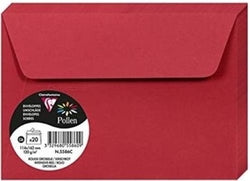 Sobre Rojo Grosella Exacompta 114x162 mm Pack 20 Imagen principal del producto