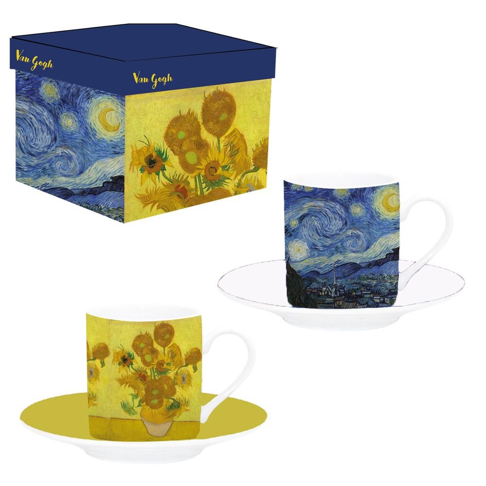 SET 2 TAZAS SURTIDAS VAN GOGH EN CAJA DE REGALO | ENESCO | 1 UNIDAD | 3453131145060 Imagen principal del producto
