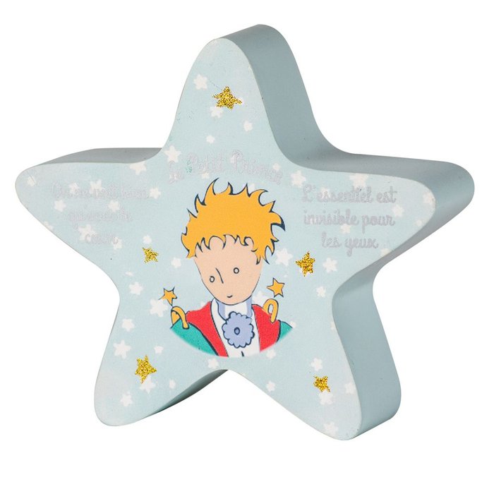 HUCHA DE MADERA EL PRINCIPITO FORMA DE ESTRELLA | ENESCO | 1 UNIDAD | 3453131149976 Imagen principal del producto