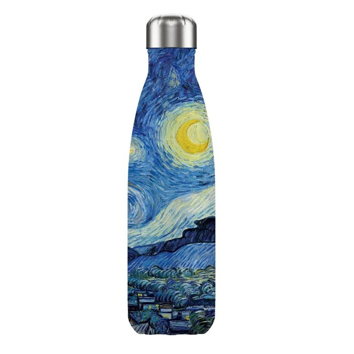 BOTELLA ISOTERMICA NOCHE ESTRELLADA VAN GOGH | ENESCO | 1 UNIDAD | 3453131154833 Imagen principal del producto