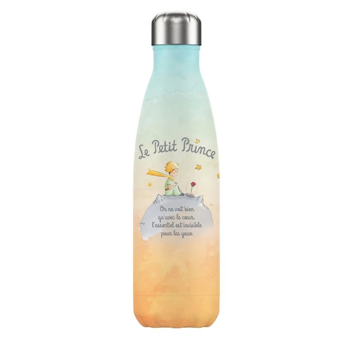 BOTELLA TERMICA EL PRINCIPITO 500ML DIBUJO DE PLANETA FRASE | ENESCO | 1 UNIDAD | 3453131154888 Imagen principal del producto