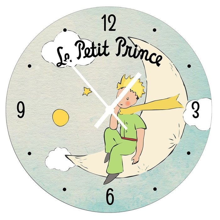 Reloj de Madera 28 cm El Principito Luna Enesco Imagen principal del producto