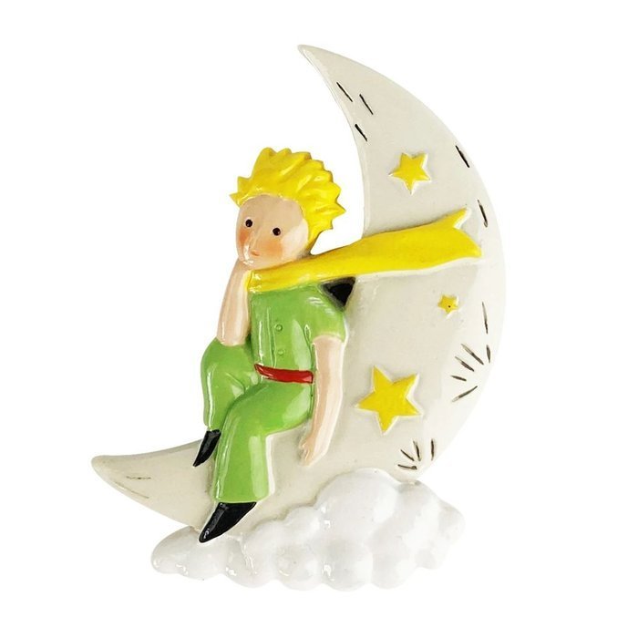 Iman el Principito con Forma de Luna ENESCO Regalo en Frances Imagen principal del producto