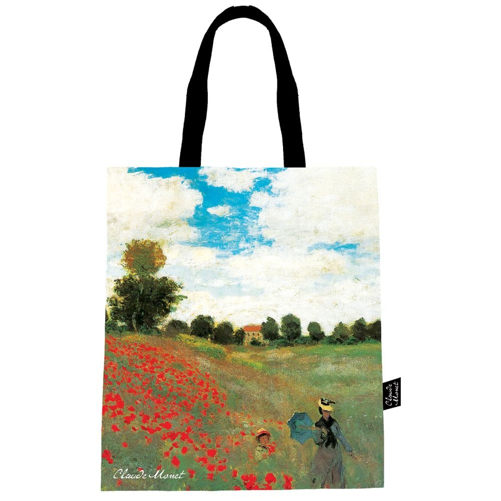 Bolsa de Tela Algodón Amapola Monet ENESCO