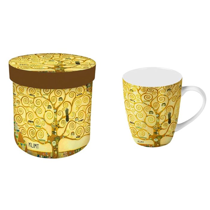 TAZA ARBOL DE LA VIDA EN CAJA DE REGALO KLIMT | ENESCO Imagen principal del producto