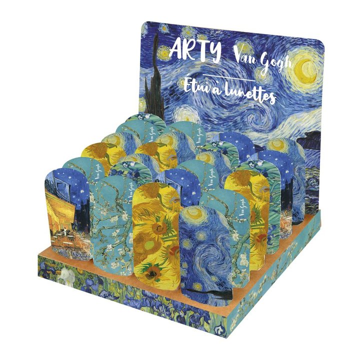 EXPOSITOR 24UD ESTUCHE GAFAS VAN GOGH SURTIDAS | ENESCO | ENVASE 24 UDS. UNIDAD | 3453131166027 Imagen principal del producto