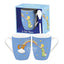 TAZA GRANDE CON CUCHARA AZUL LPP ARCOIRIS + CAJA | ENESCO | 1 UNIDAD | 3453131173407