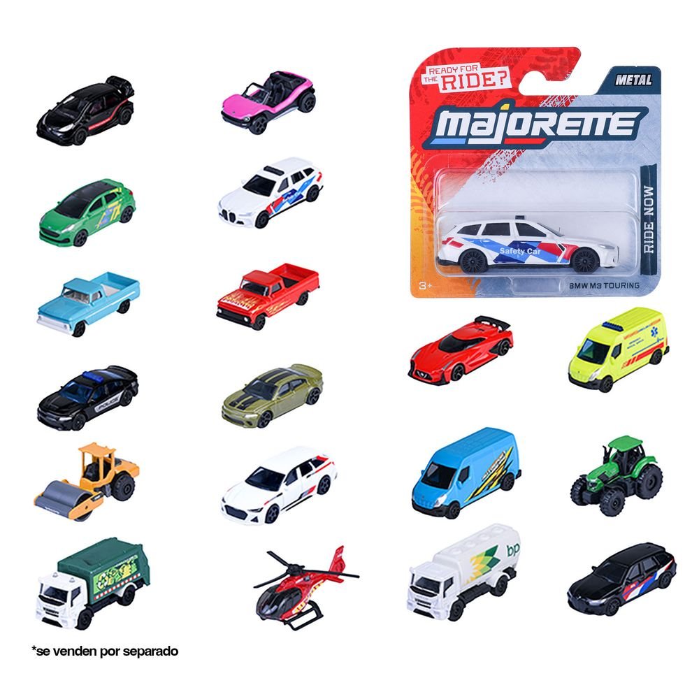 Majorette Street Cars Surtido, pack de 18 coches