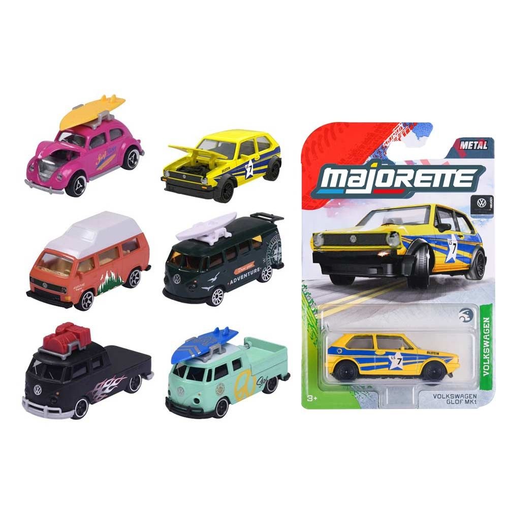 Coche escala 1:64 Volkswagen Premium Cars surtido 6 modelos Majorette Imagen principal del producto
