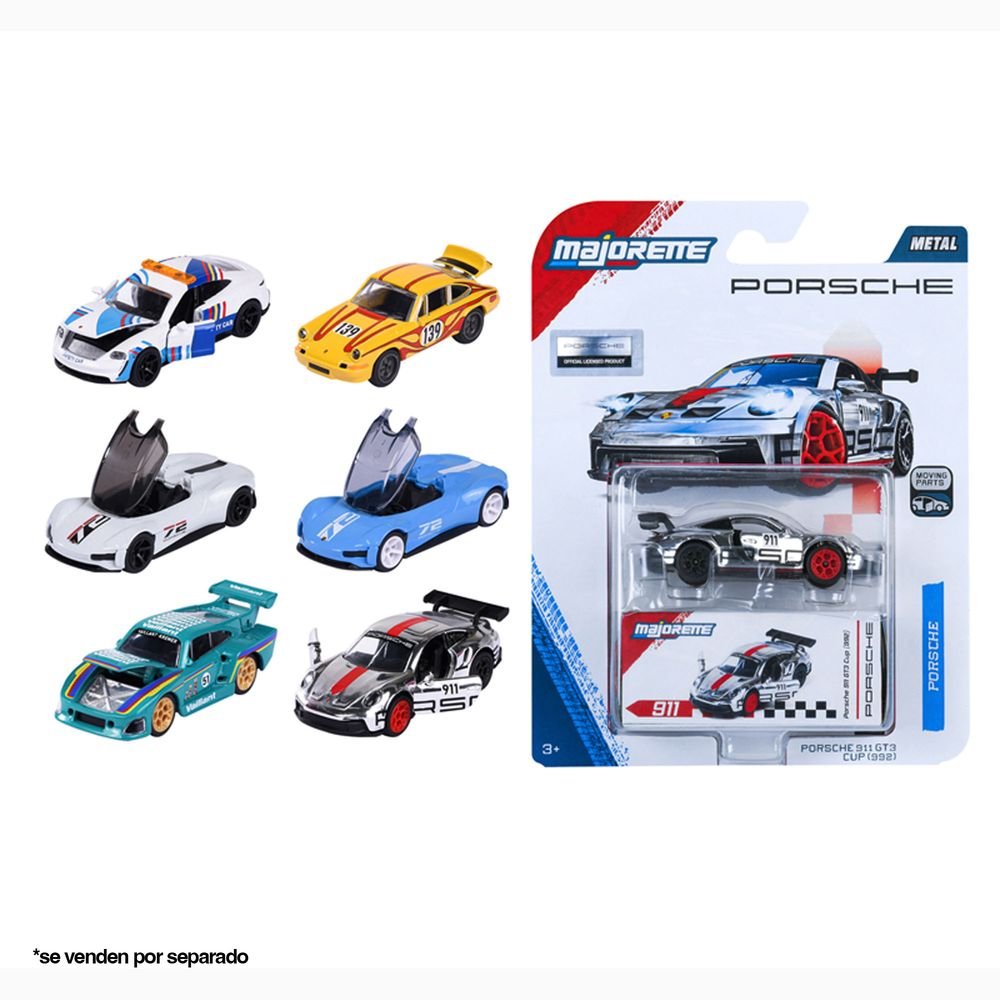 Coche Porsche Deluxe Cars Surtido Majorette