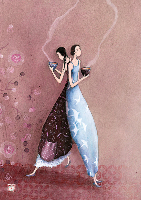 Cuaderno cosido 21x29,7cm Chicas Gaelle A5 80H Rayadas PICTURA