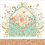Tarjeta Felicitación Arabesco Sobre Florido 16x16 cm Pictura