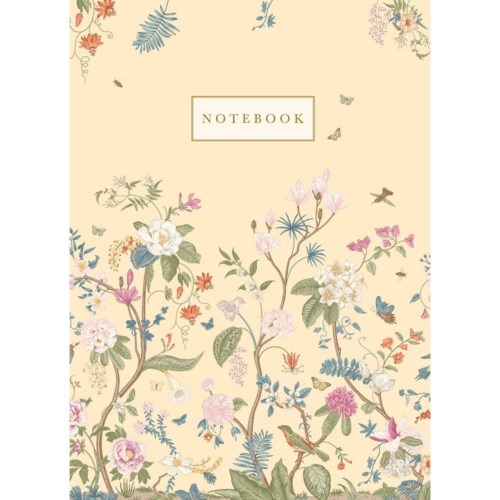 Cuaderno A5 Flores de Alegría 48 hojas Pictura (pack 3)