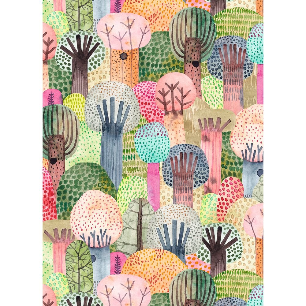 Cuaderno A5 Bosque Acuarela 48 hojas Pictura, pack 3 ud.