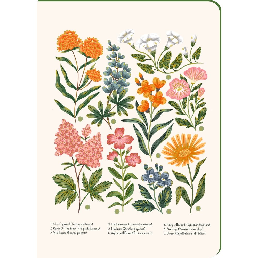 Cuaderno A5 Tapa Rígida Botánica Vintage Pictura
