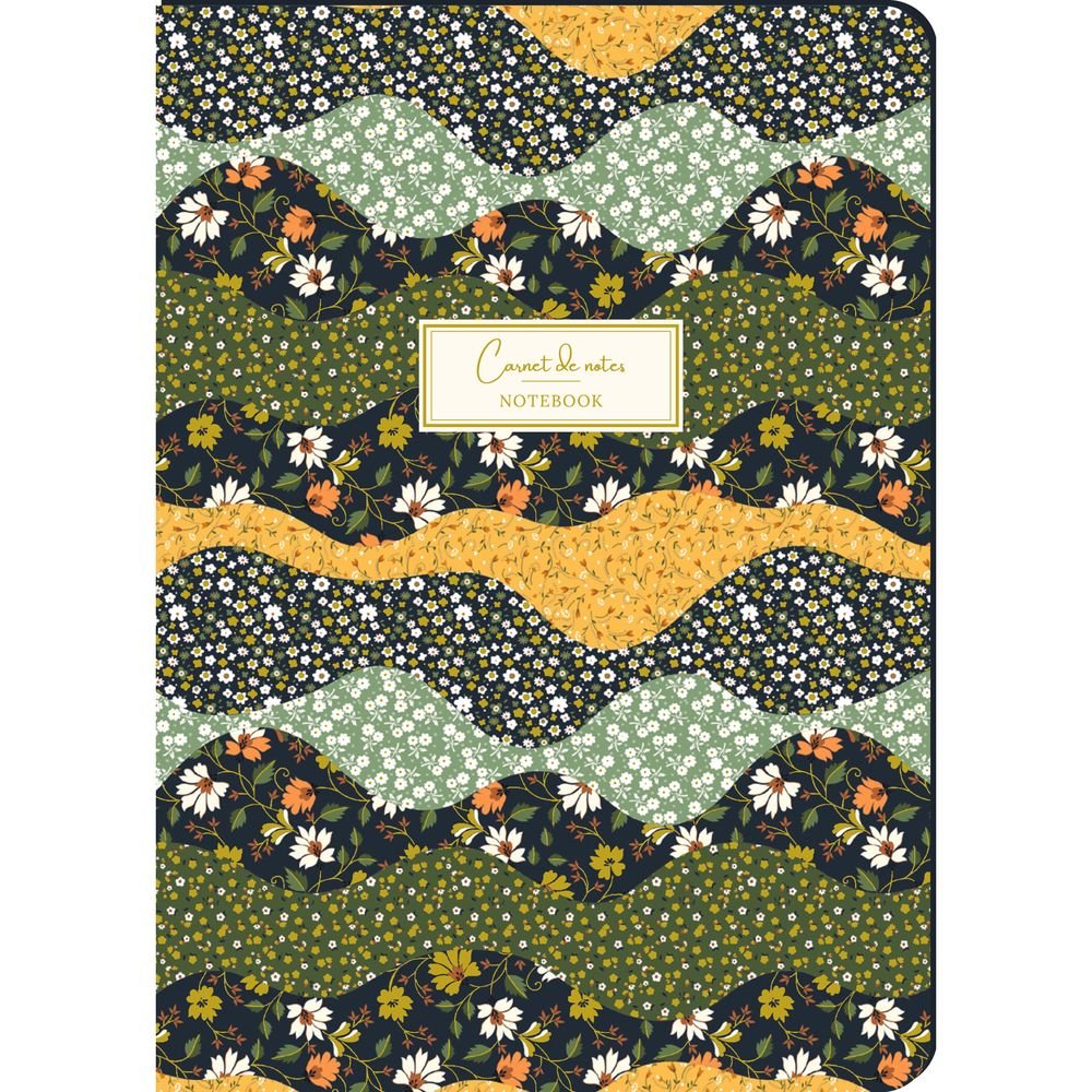 Cuaderno A5 tapa rígida motivo japonés floral PICTURA Imagen principal del producto