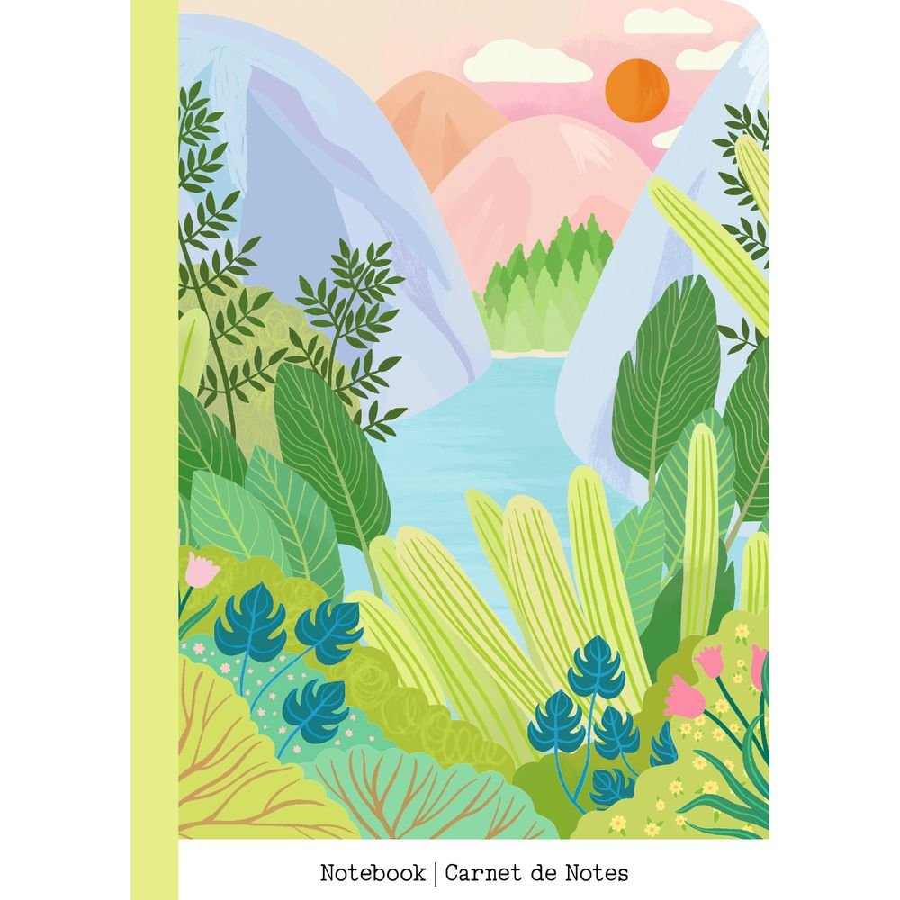 Cuaderno Naturelles Paisaje Montañoso 128H 10,5x15 cm Imagen principal del producto