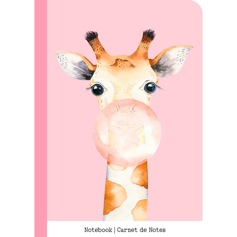 Cuaderno A6 Naturelles Jirafa Chicle Pictura Imagen principal del producto