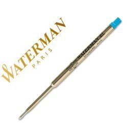 RECAMBIO BOLIGRAFO WATERMAN PUNTA MEDIA AZUL | 10 UNIDADES | (WATERMAN) Imagen principal del producto