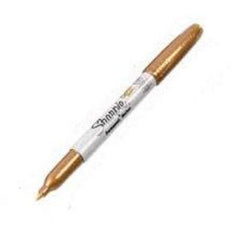 Rotulador Sharpie Permanente Metallic Oro | Sharpie | Pack 12 Unidades