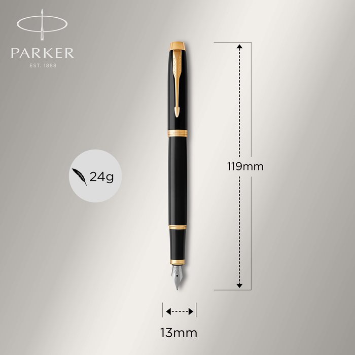 Pluma Parker IM Core F Negro GT