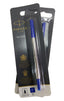 Recambio bolígrafo Parker azul fino, pack 12 unidades