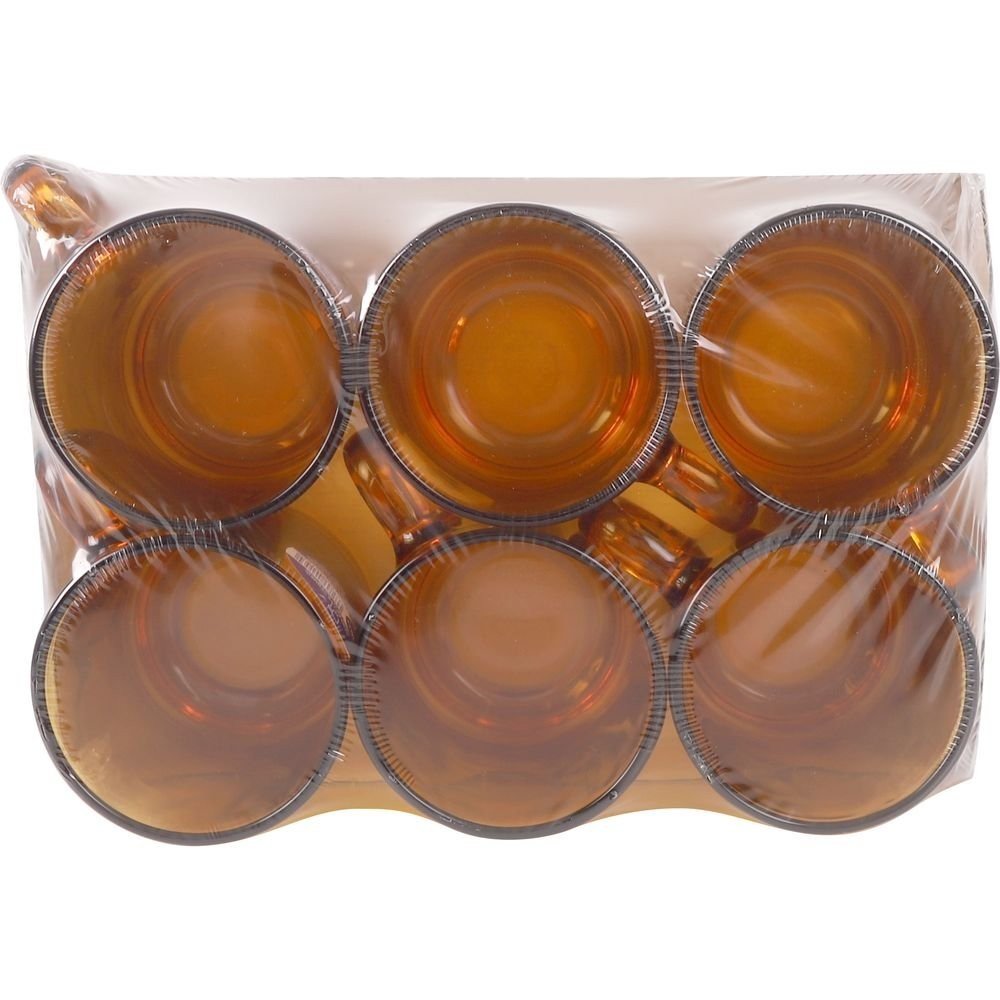 Taza apilable 26cl ámbar Versailles Duralex, pack 6 unidades
