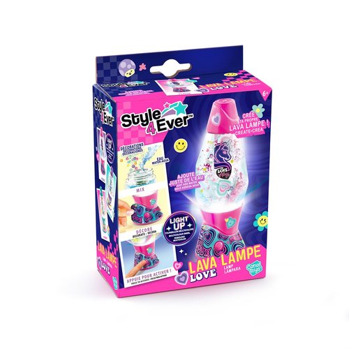 Mini Lámpara de Lava Personalizable - Canal Toys