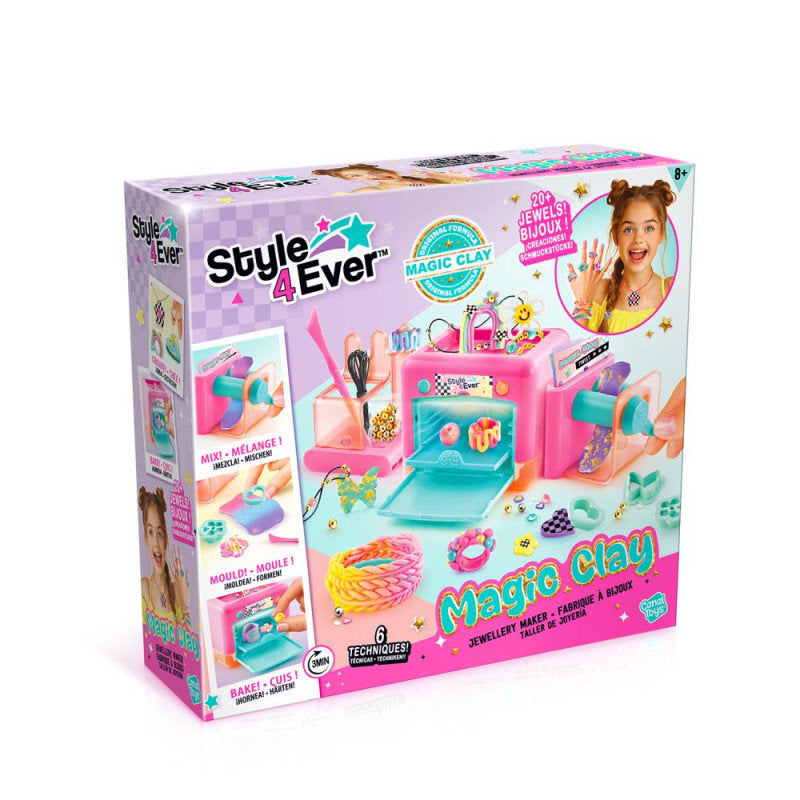 Taller de Bisutería Magic Clay Canalt Toys Pack 4 Pilas AAA Imagen principal del producto