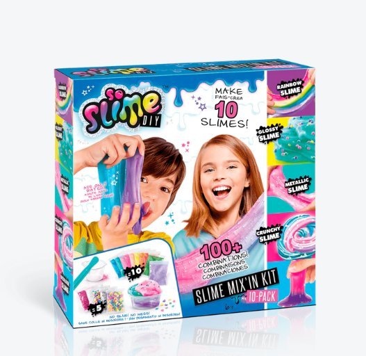 Kit Mix Slime Pack de 10 CANAL TOYS Imagen principal del producto