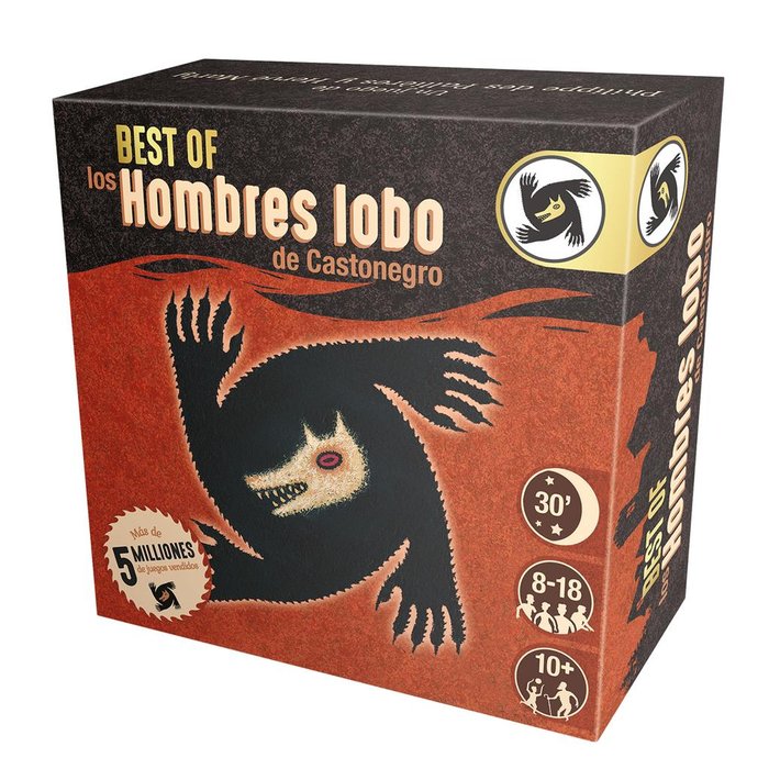 Juego de Mesa Los Hombres Lobo de Castronegro Best of ASMODEE JUEGOS