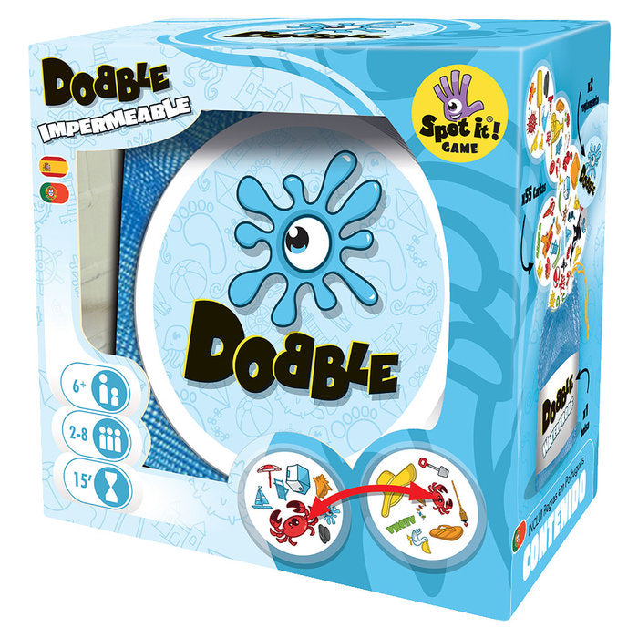 JUEGO DE MESA DOBBLE WATERPROOF | ASMODEE JUEGOS | 1 UNIDAD | 3558380043324 Imagen principal del producto