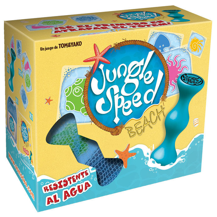 JUEGO DE MESA JUNGLE SPEED BEACH | ASMODEE JUEGOS | 1 UNIDAD | 3558380043447 Imagen principal del producto