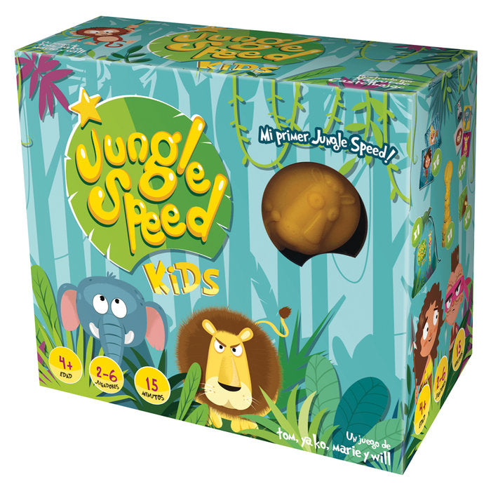 JUEGO DE MESA JUNGLE SPEED KIDS | ASMODEE JUEGOS | 1 UNIDAD | 3558380052449 Imagen principal del producto