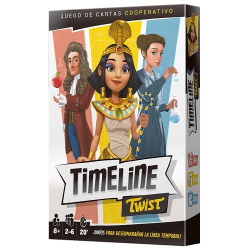 Juego de Mesa Timeline Twist Asmodee Juegos