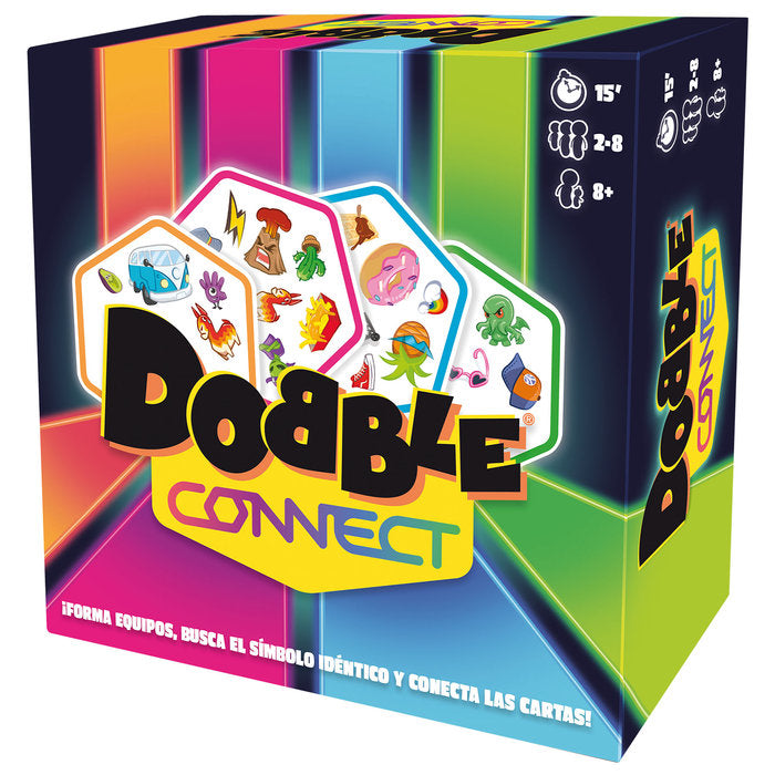 JUEGO DE MESA DOBBLE CONNECT | ASMODEE JUEGOS | 1 UNIDAD | 3558380108115 Imagen principal del producto