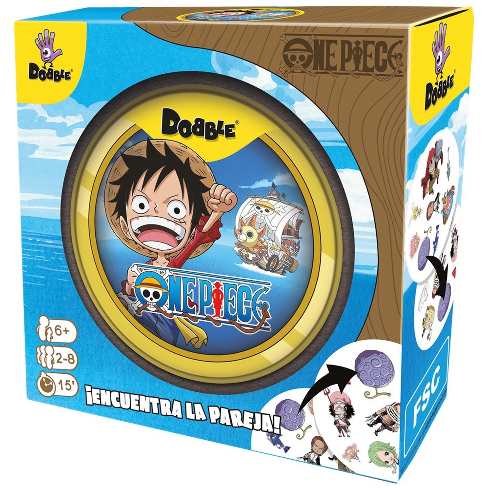 Juego de Mesa Dobble One Piece ASMODEE JUEGOS Imagen principal del producto