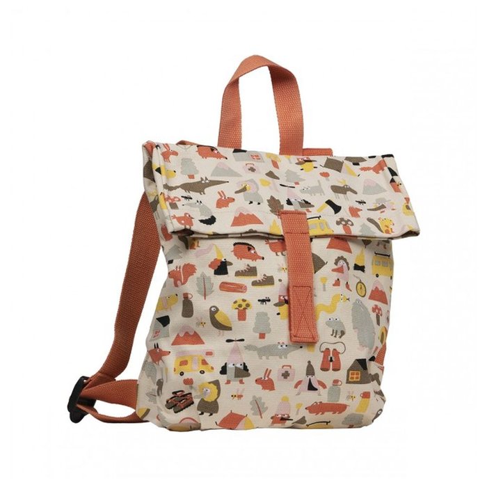 MOCHILA INFANTIL BOSQUE AVENTURA | PETIT JOUR PARIS