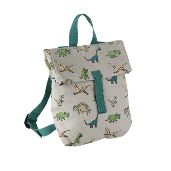 MOCHILA MINI-MESSENGER DINOSAURIOS | PETIT JOUR PARIS Imagen principal del producto