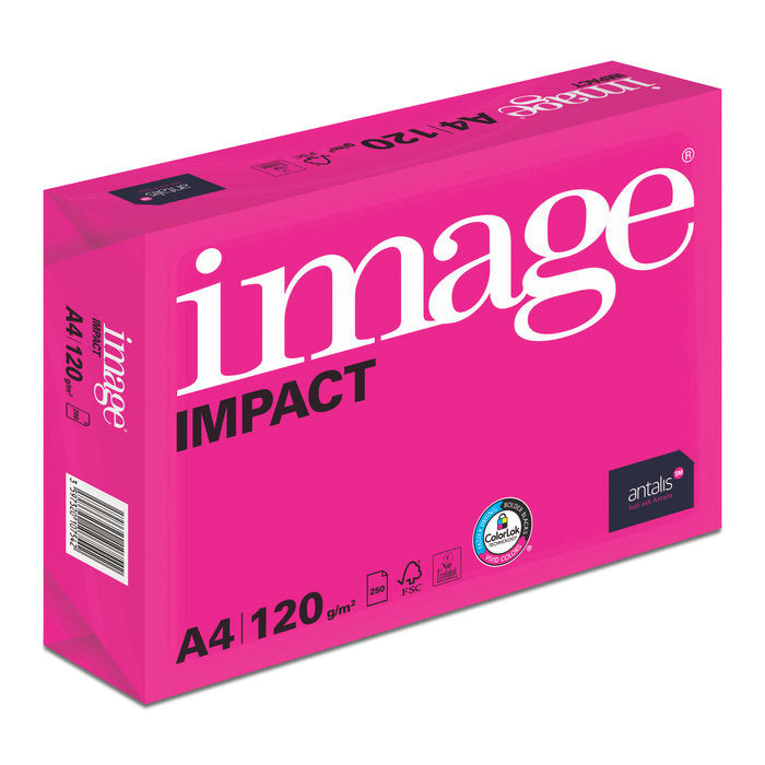Papel A4 120 g 250H Image Impact Blanco Pack 250 hojas Imagen principal del producto