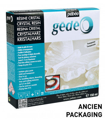 Kit Resina Cristal 150 ml Pebeo para manualidades y decoración Imagen principal del producto