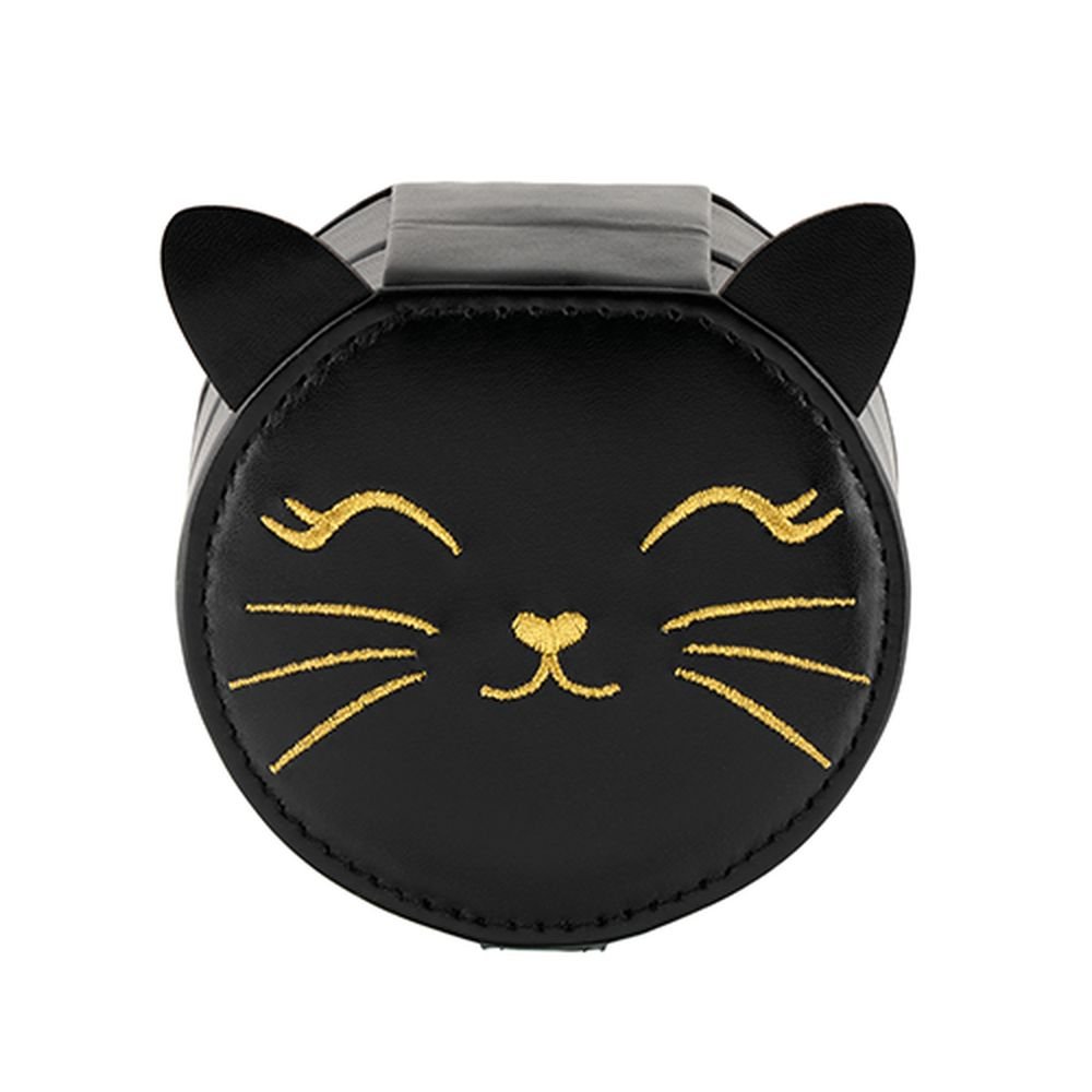 Joyero redondo Kitty Gato negro DERRIERE LA PORTE