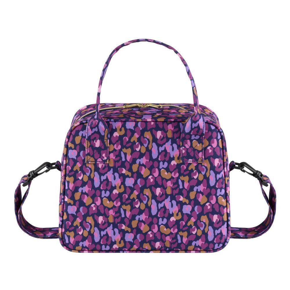 Bolsa isotérmica Leopardo Ciruela DERRIERE La Porte Imagen principal del producto
