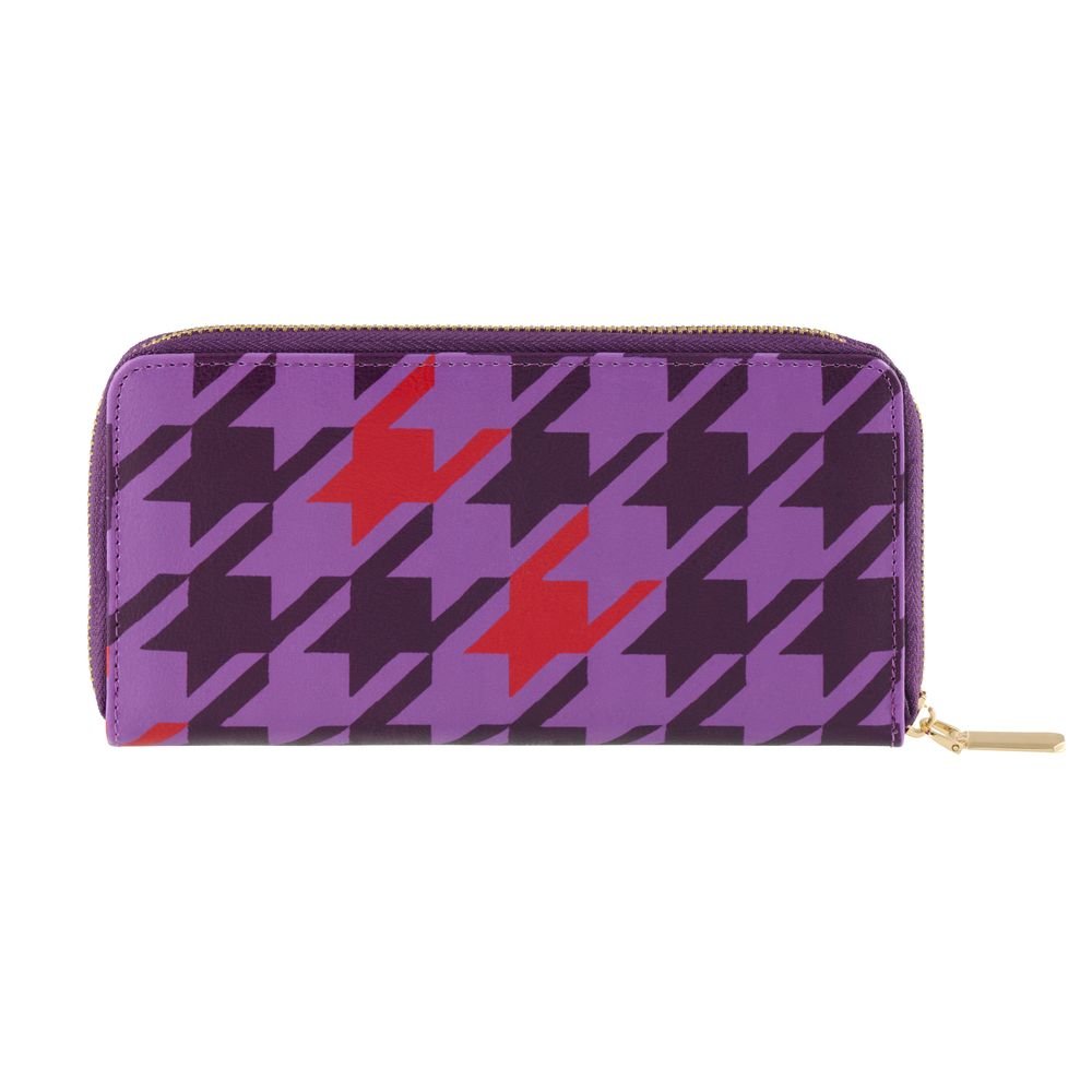 Billetero rectangular morado Compagnon Derriere la Porte