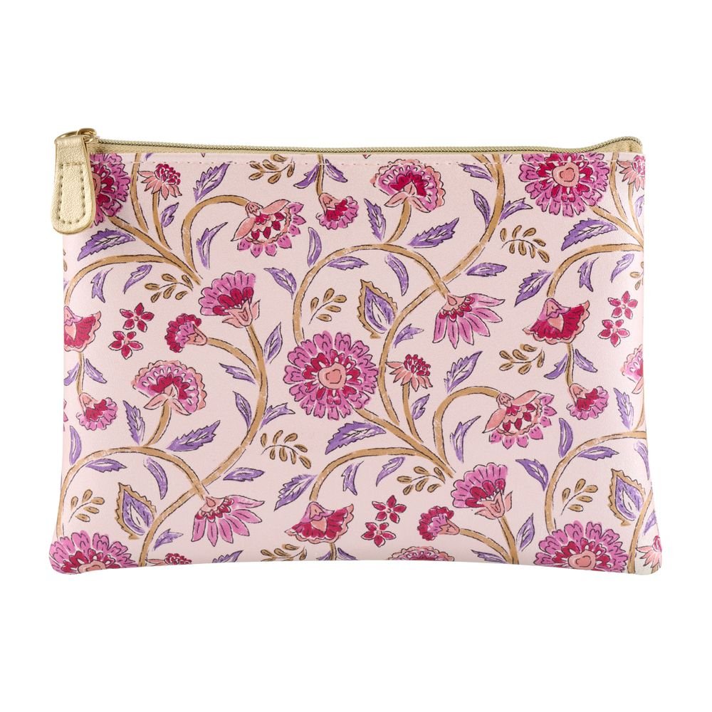Neceser Plano Rectangular Flores Rosa Paix DERRIERE LA PORTE