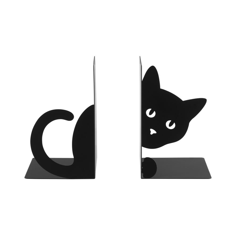Sujetalibros metálico Gato Escondido DERRIERE La Porte Imagen principal del producto